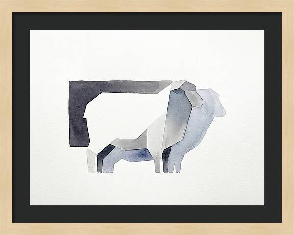 Merino Sheep Minimalism