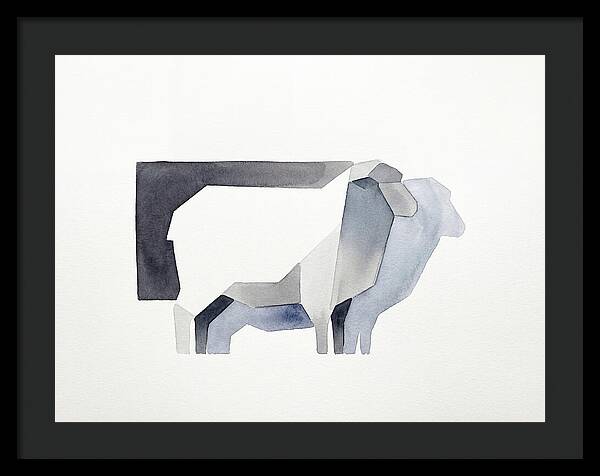 Merino Sheep Minimalism