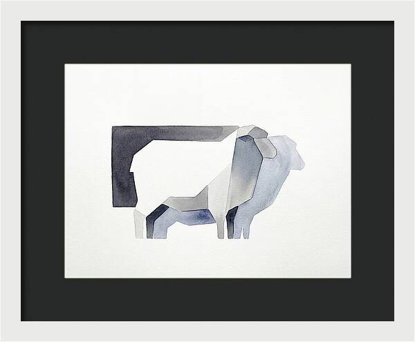 Merino Sheep Minimalism