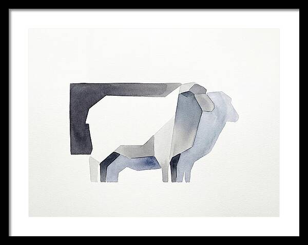 Merino Sheep Minimalism