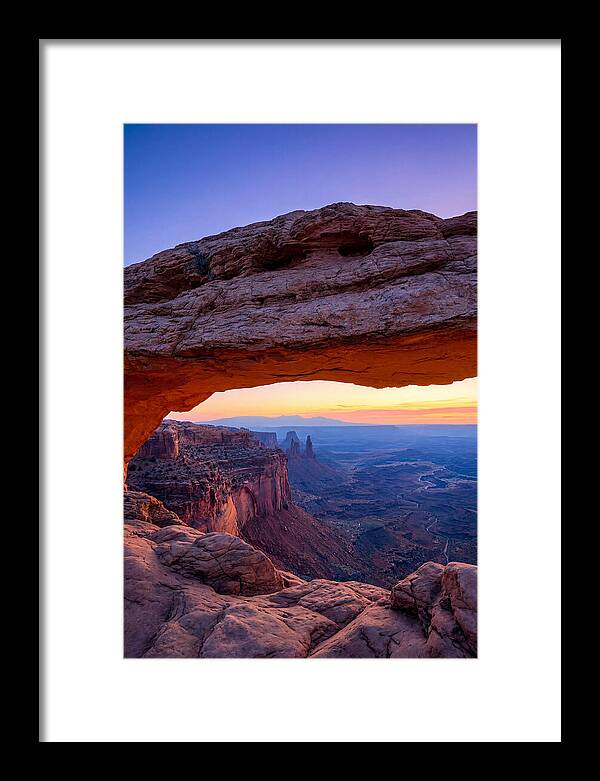 Mesa Arch At Sunrise