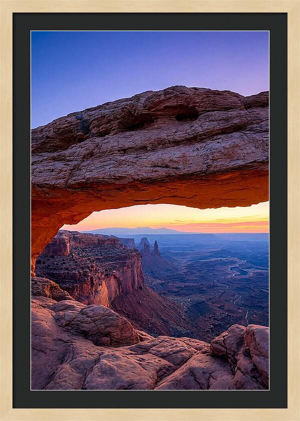 Mesa Arch At Sunrise