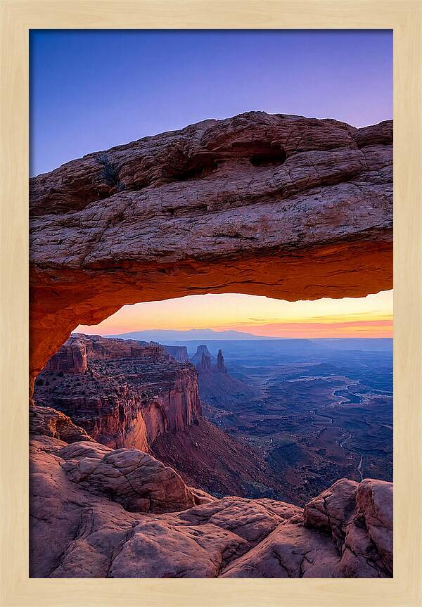 Mesa Arch At Sunrise