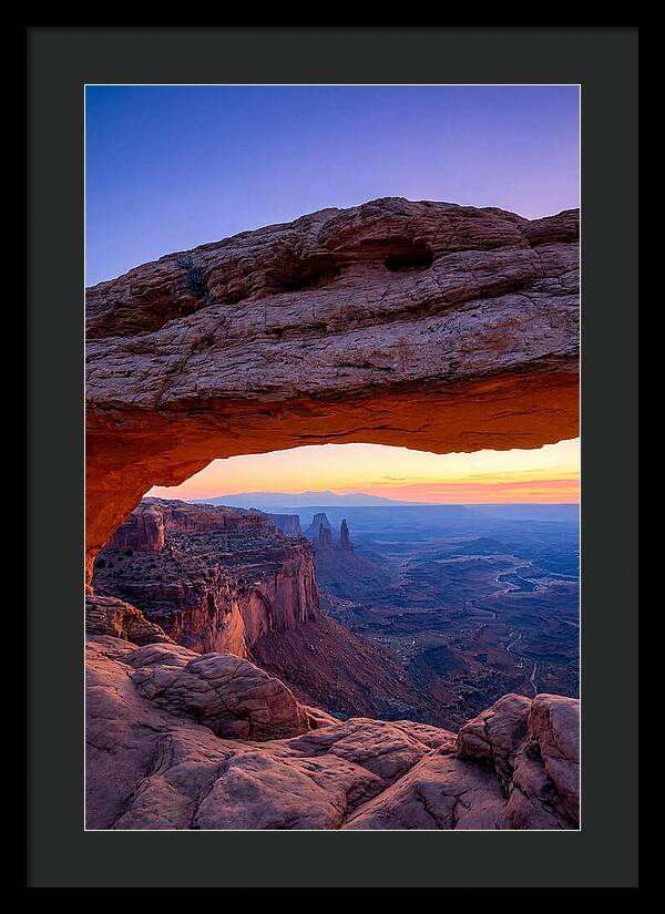 Mesa Arch At Sunrise
