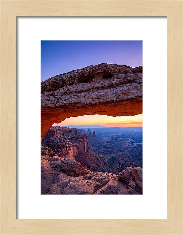 Mesa Arch At Sunrise