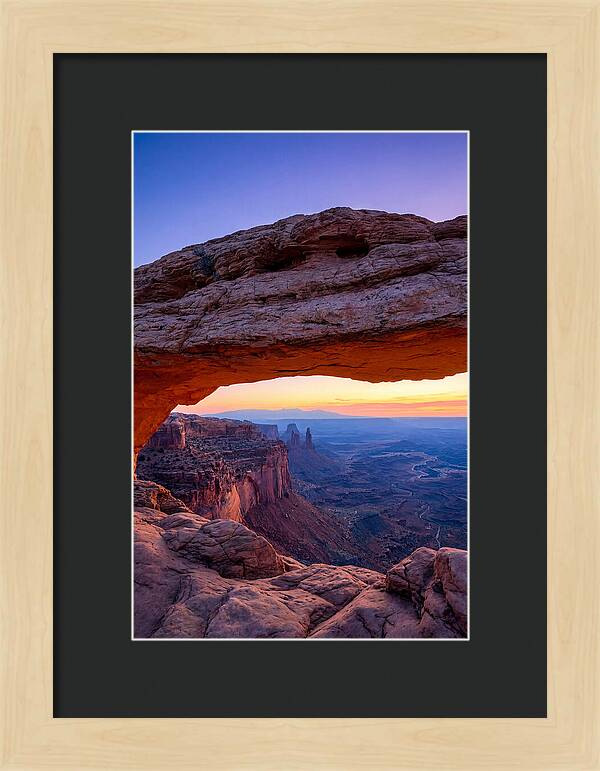 Mesa Arch At Sunrise