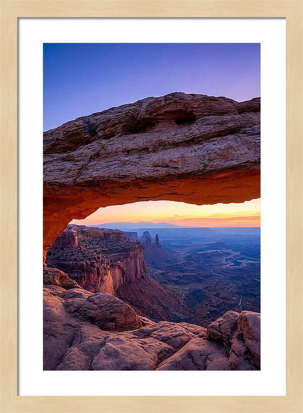 Mesa Arch At Sunrise
