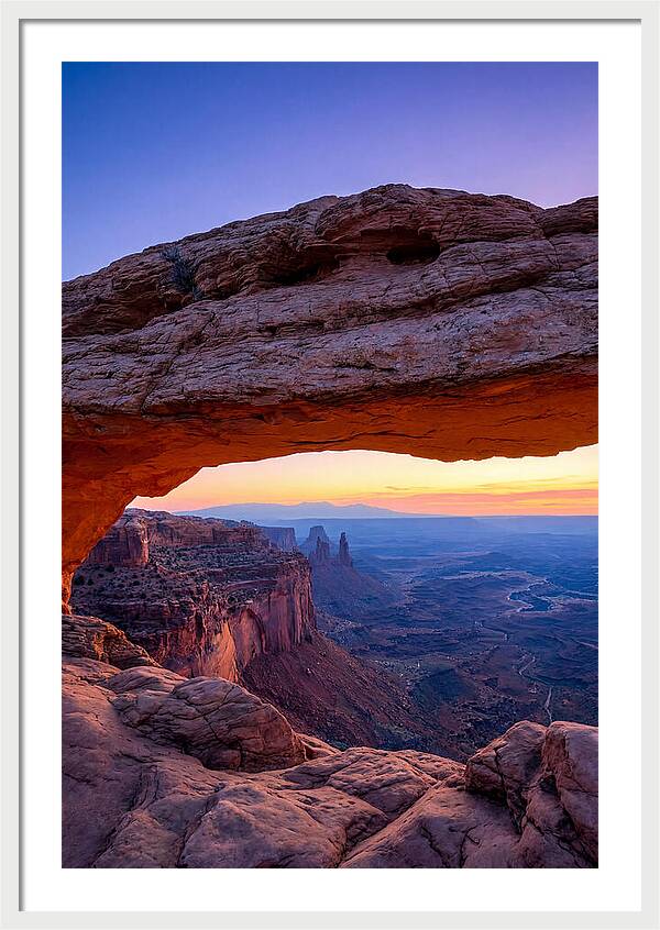 Mesa Arch At Sunrise