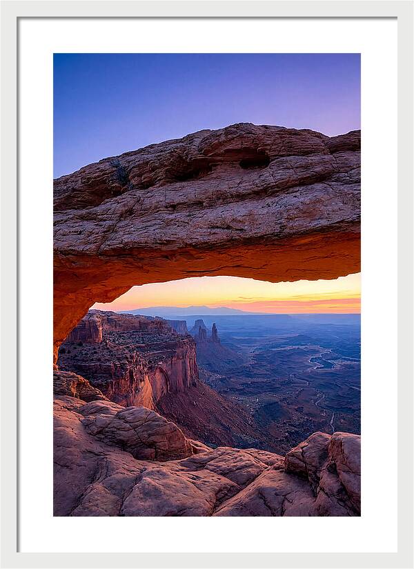 Mesa Arch At Sunrise
