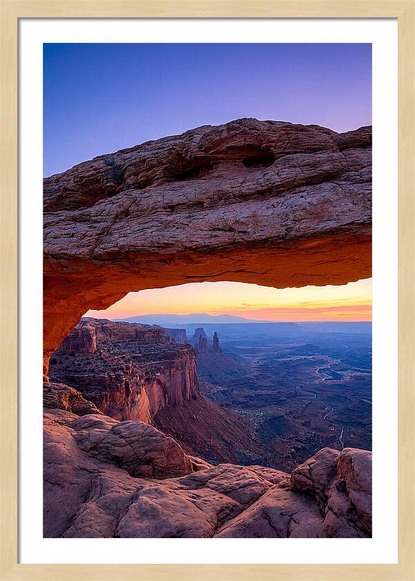 Mesa Arch At Sunrise