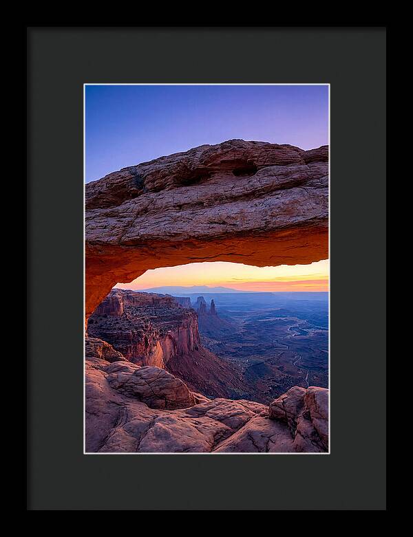 Mesa Arch At Sunrise