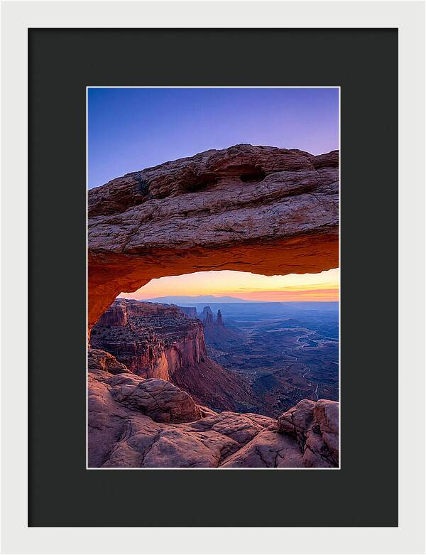 Mesa Arch At Sunrise