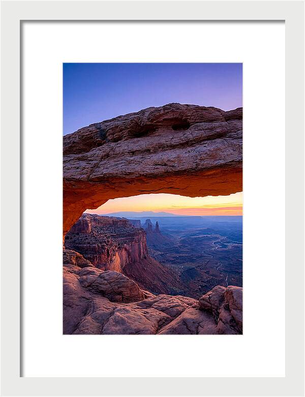 Mesa Arch At Sunrise