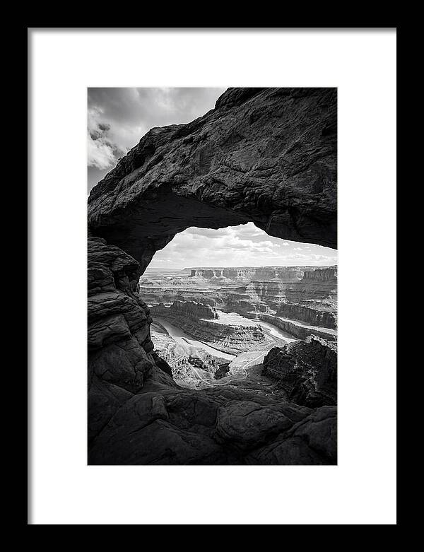 Mesa Arch Framed View