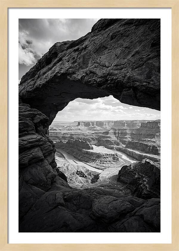 Mesa Arch Framed View