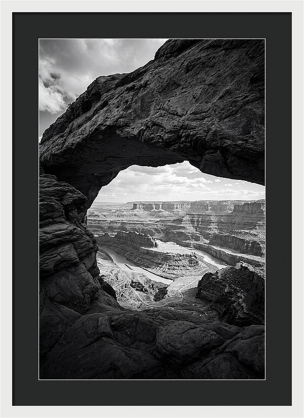 Mesa Arch Framed View