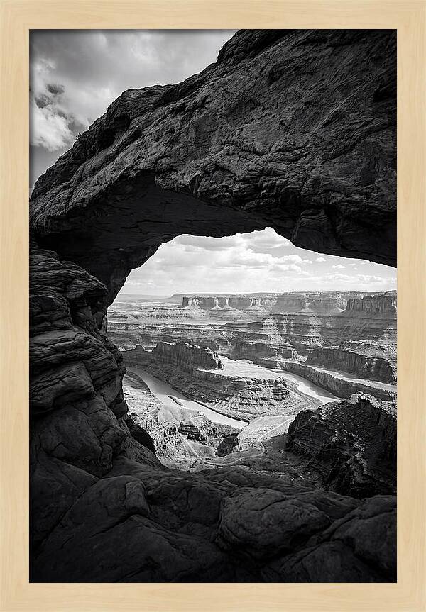 Mesa Arch Framed View