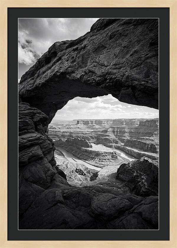 Mesa Arch Framed View