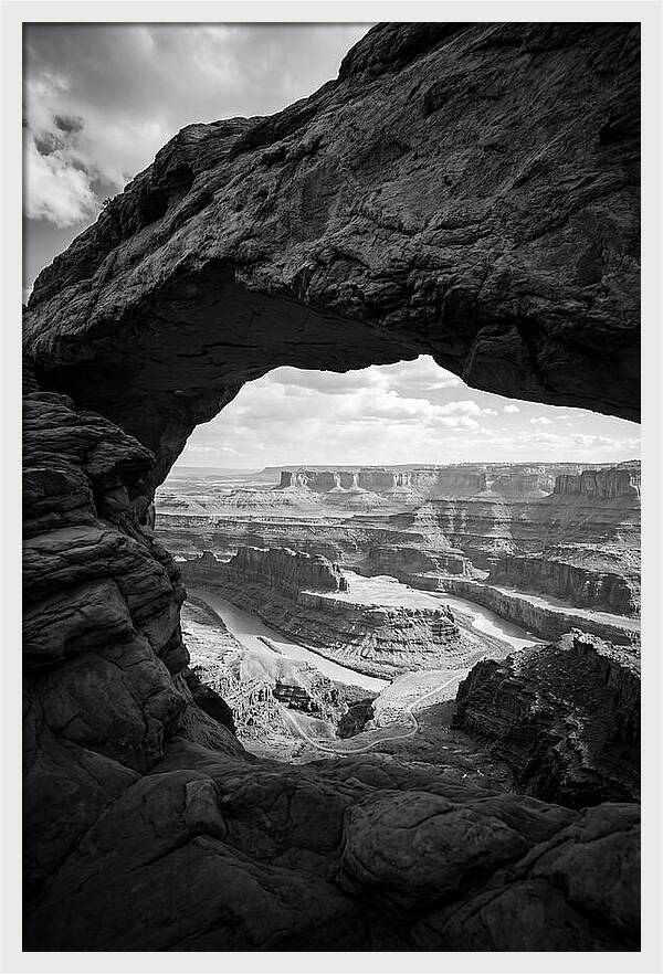 Mesa Arch Framed View