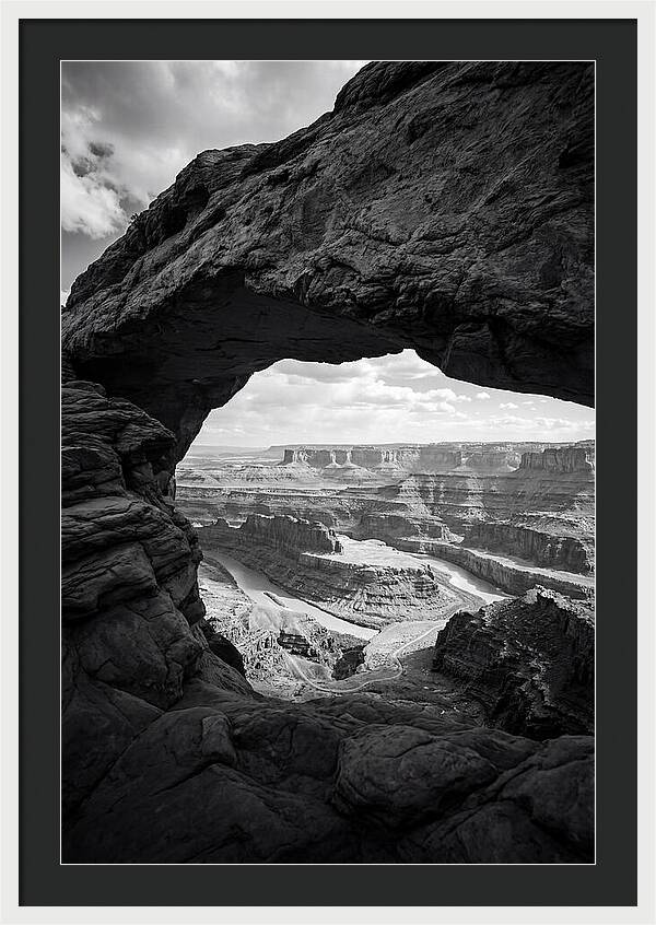 Mesa Arch Framed View