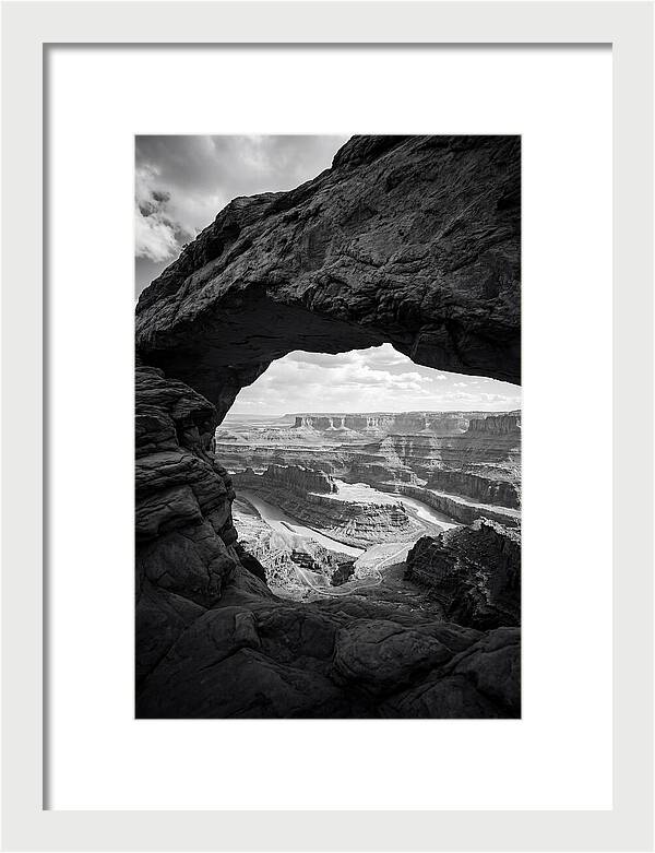 Mesa Arch Framed View