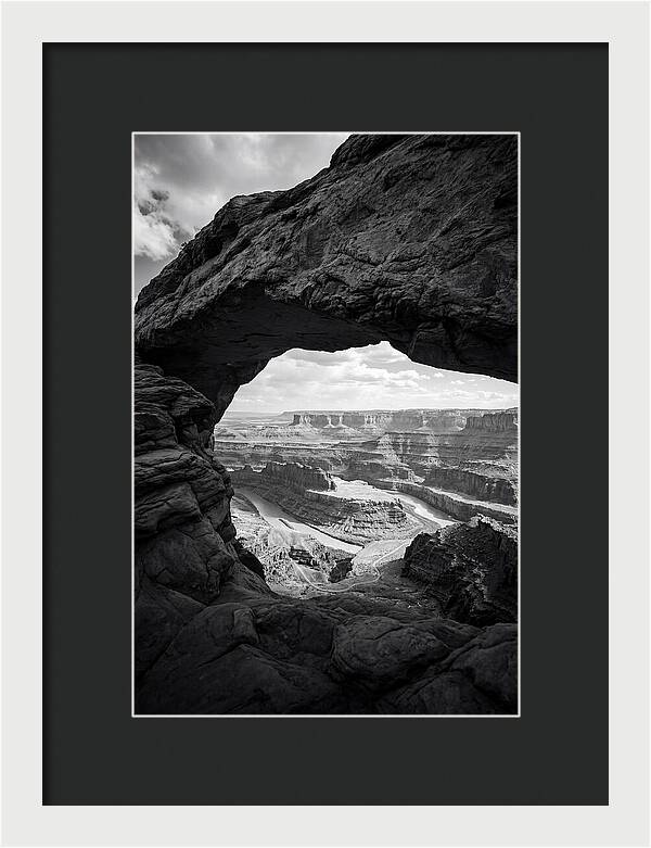 Mesa Arch Framed View