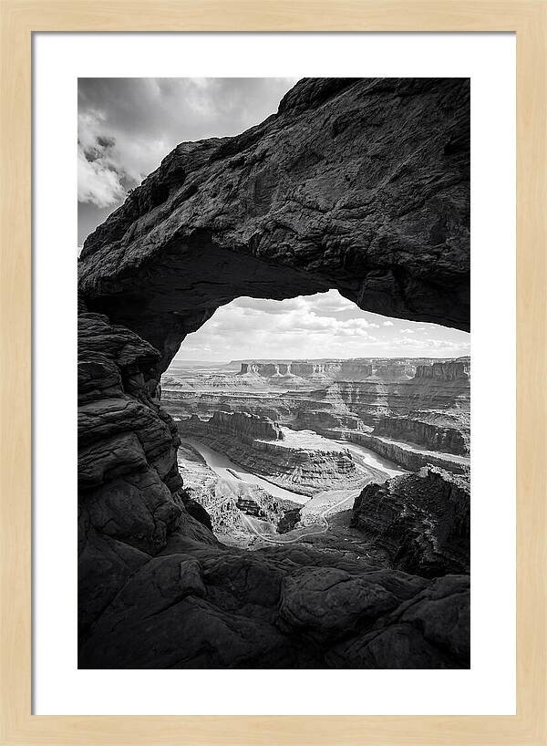 Mesa Arch Framed View