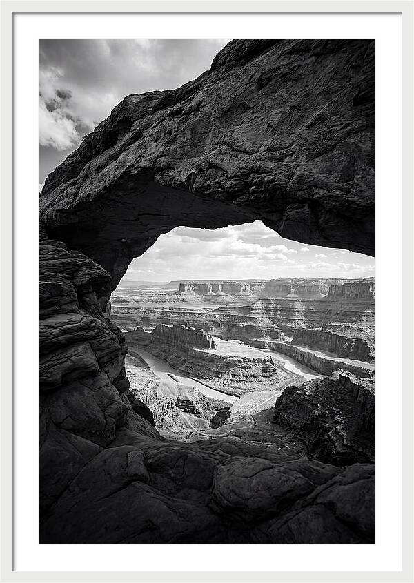 Mesa Arch Framed View