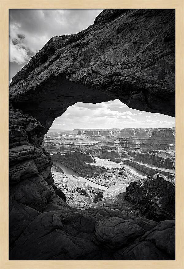 Mesa Arch Framed View