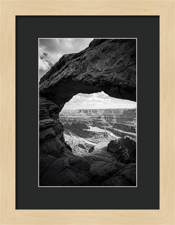 Mesa Arch Framed View