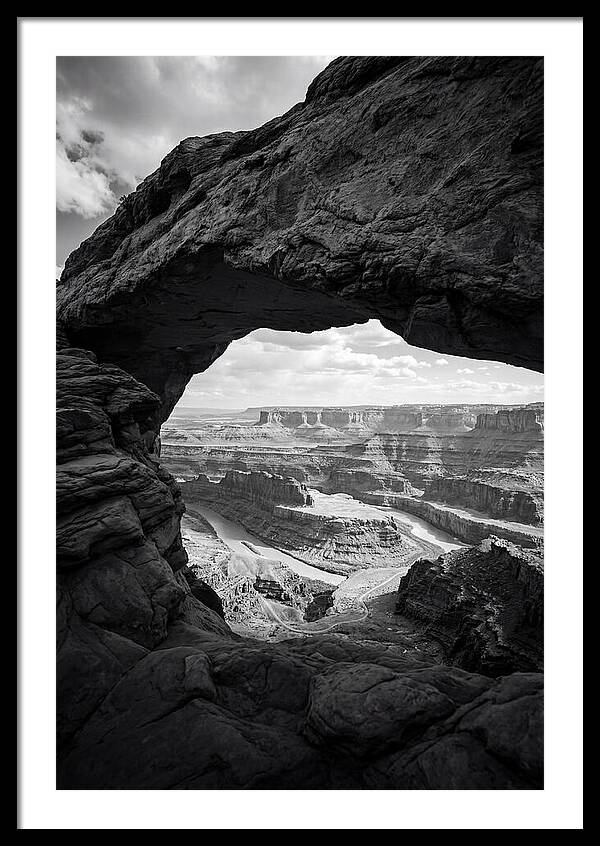 Mesa Arch Framed View