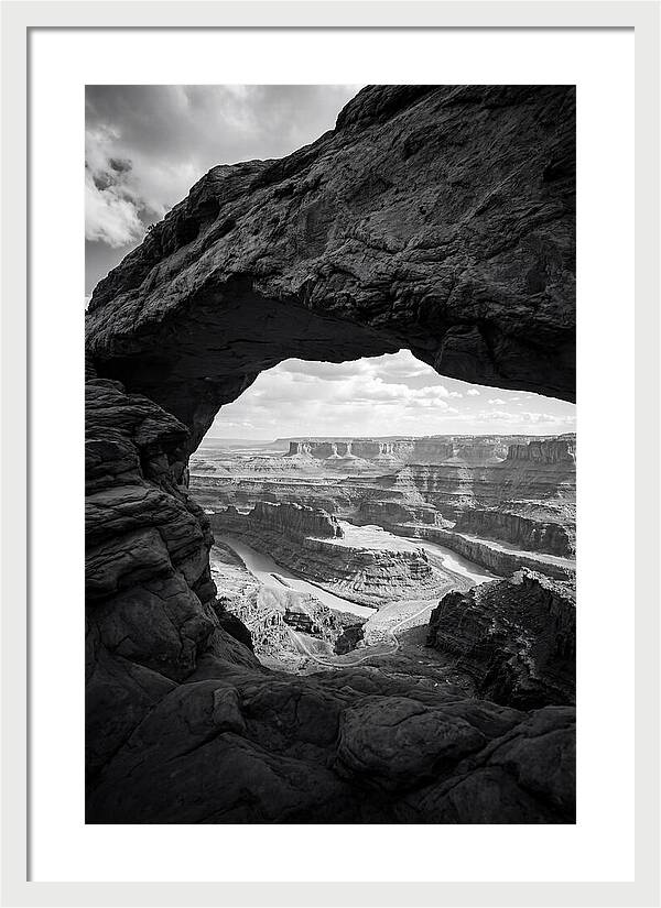 Mesa Arch Framed View