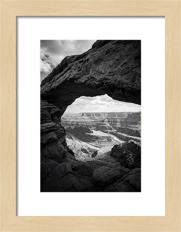 Mesa Arch Framed View