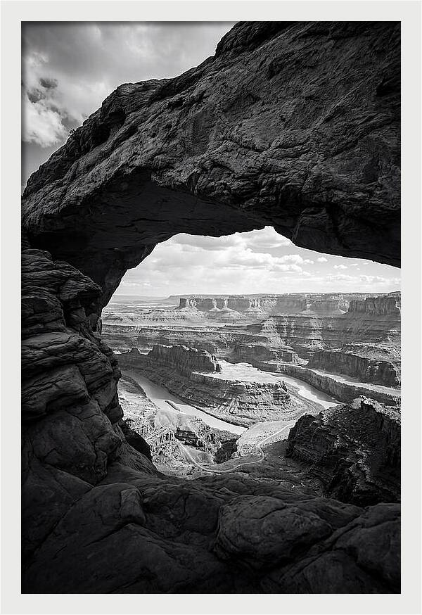 Mesa Arch Framed View