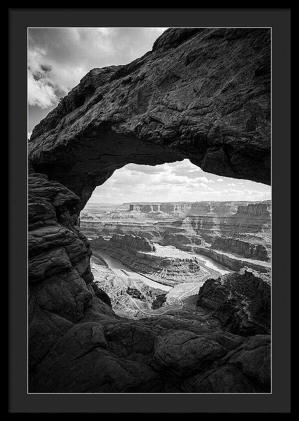 Mesa Arch Framed View
