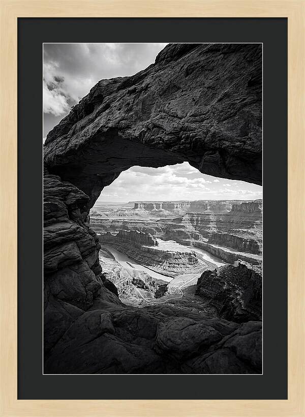 Mesa Arch Framed View