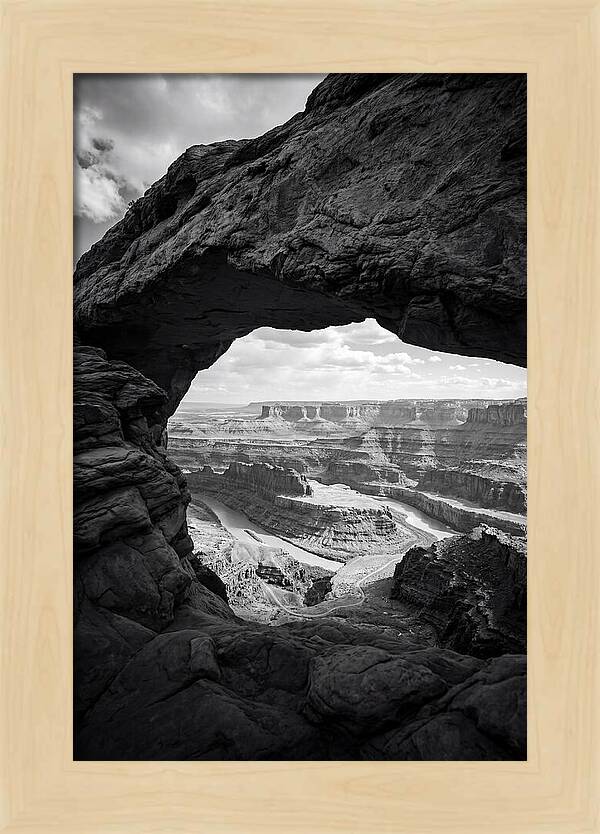 Mesa Arch Framed View
