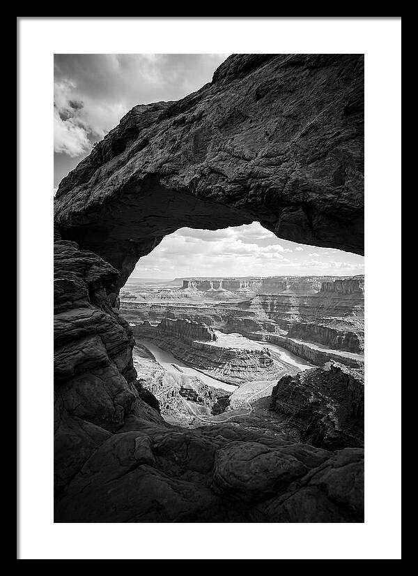 Mesa Arch Framed View