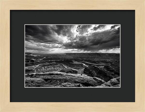 Mesa Arch Overlooking Canyon