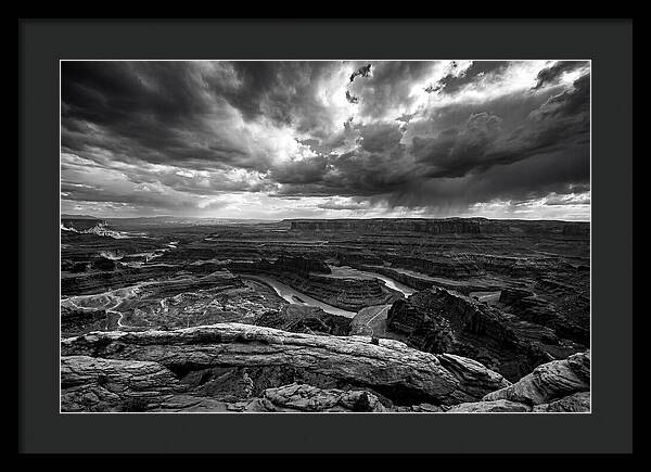 Mesa Arch Overlooking Canyon