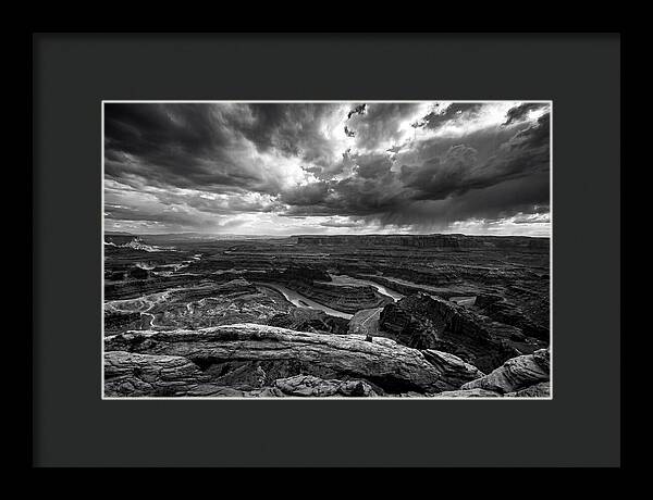Mesa Arch Overlooking Canyon