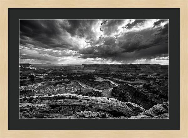 Mesa Arch Overlooking Canyon