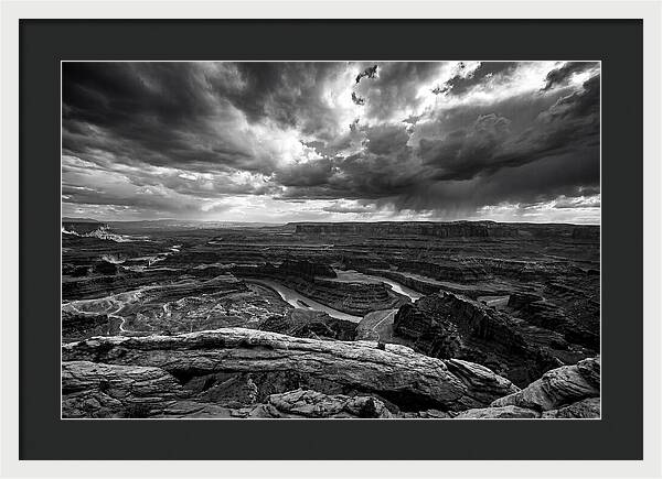 Mesa Arch Overlooking Canyon