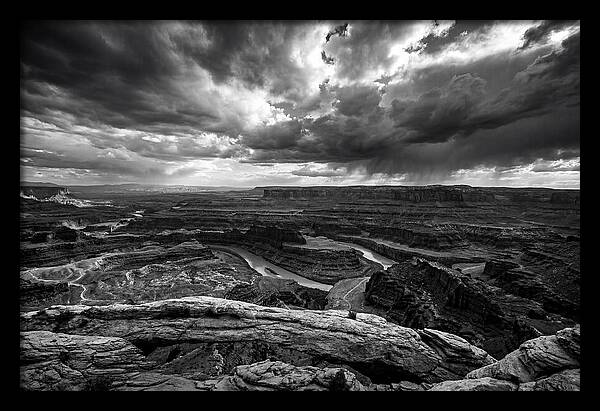 Mesa Arch Overlooking Canyon