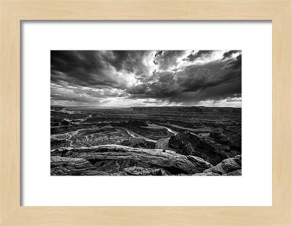 Mesa Arch Overlooking Canyon