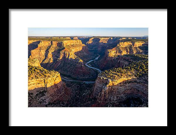 Mesa Verde Canyon Country At Sunset