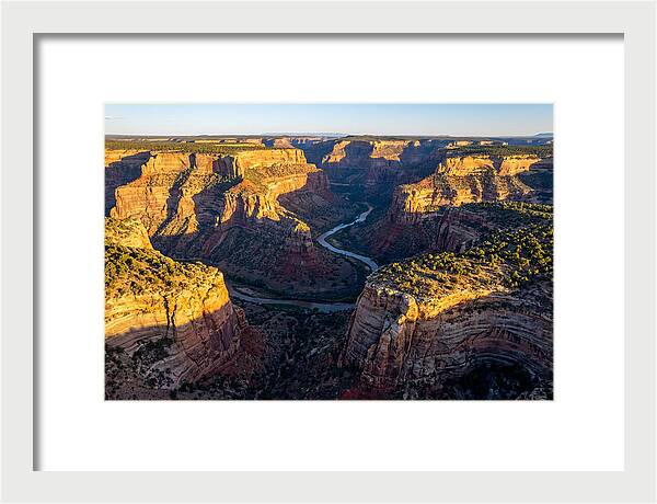 Mesa Verde Canyon Country At Sunset