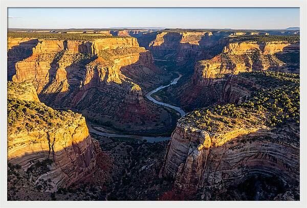 Mesa Verde Canyon Country At Sunset