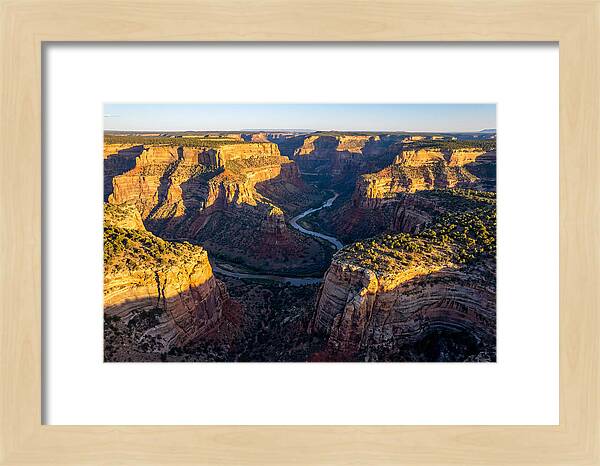 Mesa Verde Canyon Country At Sunset