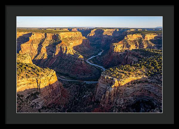 Mesa Verde Canyon Country At Sunset